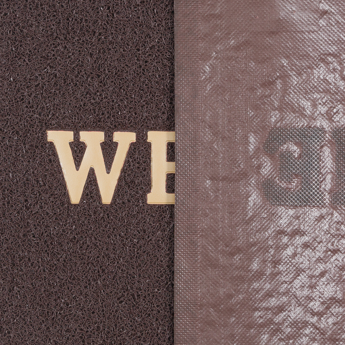 Коврик spongy "welcome" 60*90 см (коричневый) (1/10) "sunstep" 38-452