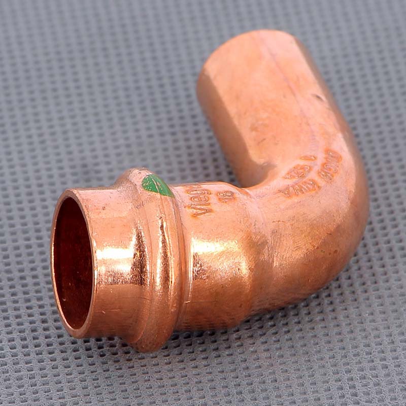 Угол-вставка пресс медный Profipress VIEGA 18