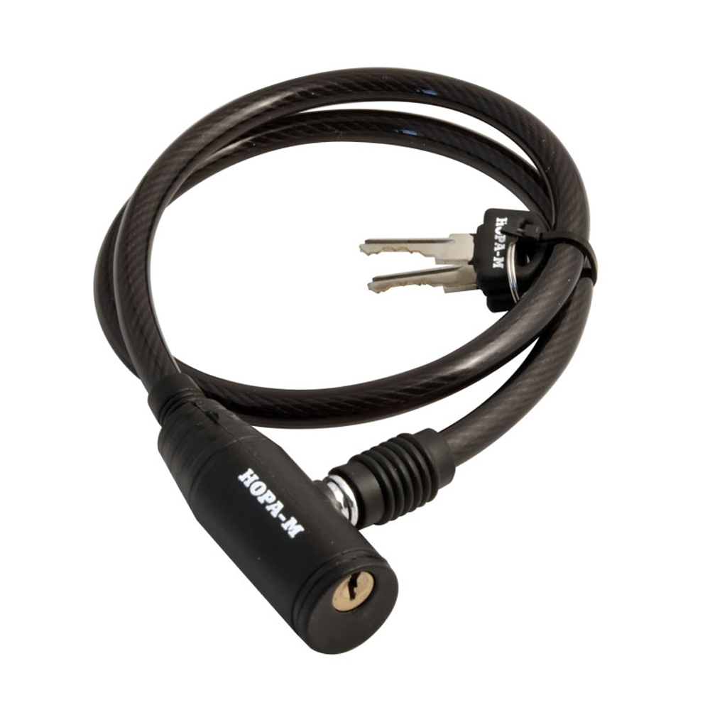 Замок велосипедный  №24   6*650 мм (1/40/80) "нора-м"