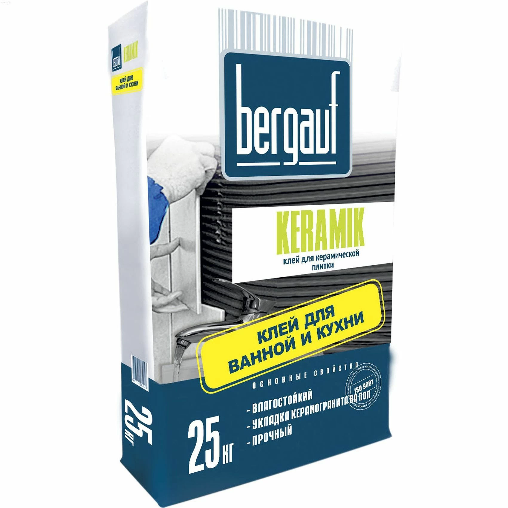 Клей для плитки Bergauf Keramik, 25 кг