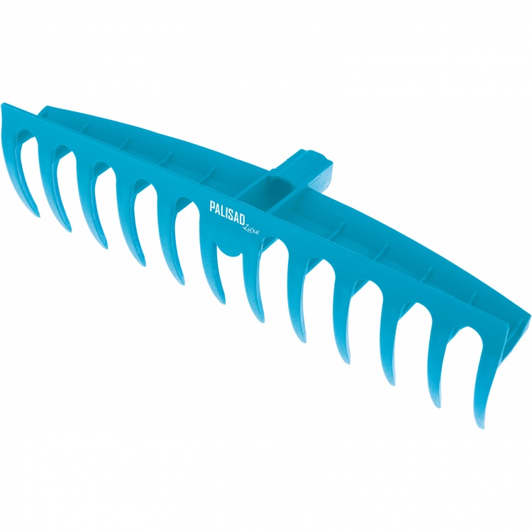 Грабли пластиковые, 400 мм, 12 прямых зубьев, усиленные, Luxe, Palisad (61732)