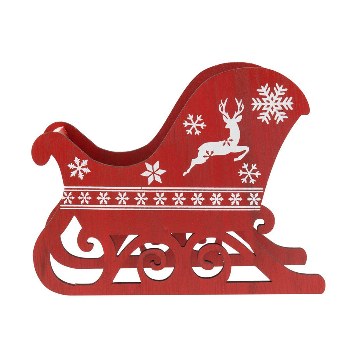 Фигурка "сани" 11,5*7,5*9,5 см дерев. (1/64) "neon-night" 504-003