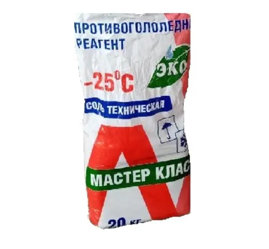 Противоморозная добавка солевая на основе поташа сухая 20 кг