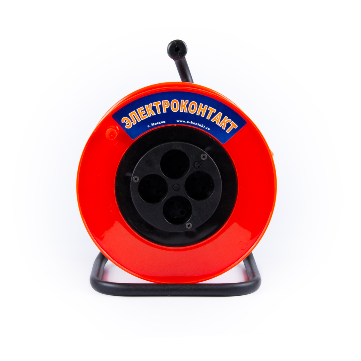 Удлинитель на катушке 4 розетки 30 м  пвс 2*0,75 мм (1/2)  (ух10-004 30 м)