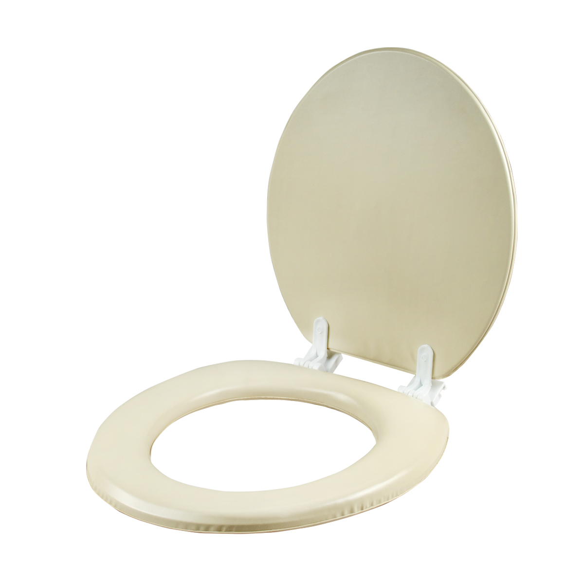 Сиденье для унитаза мягкое бежевое (1/17) "мультипласт"