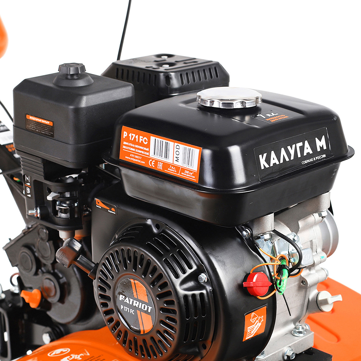 Мотоблок бензиновый "калуга м" (без колес) (1) "patriot" 440107017