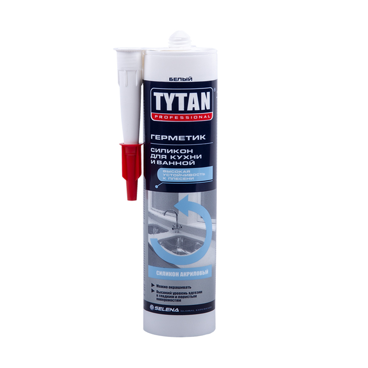 Tytan professional герметик силиконакриловый для ванной и кухни