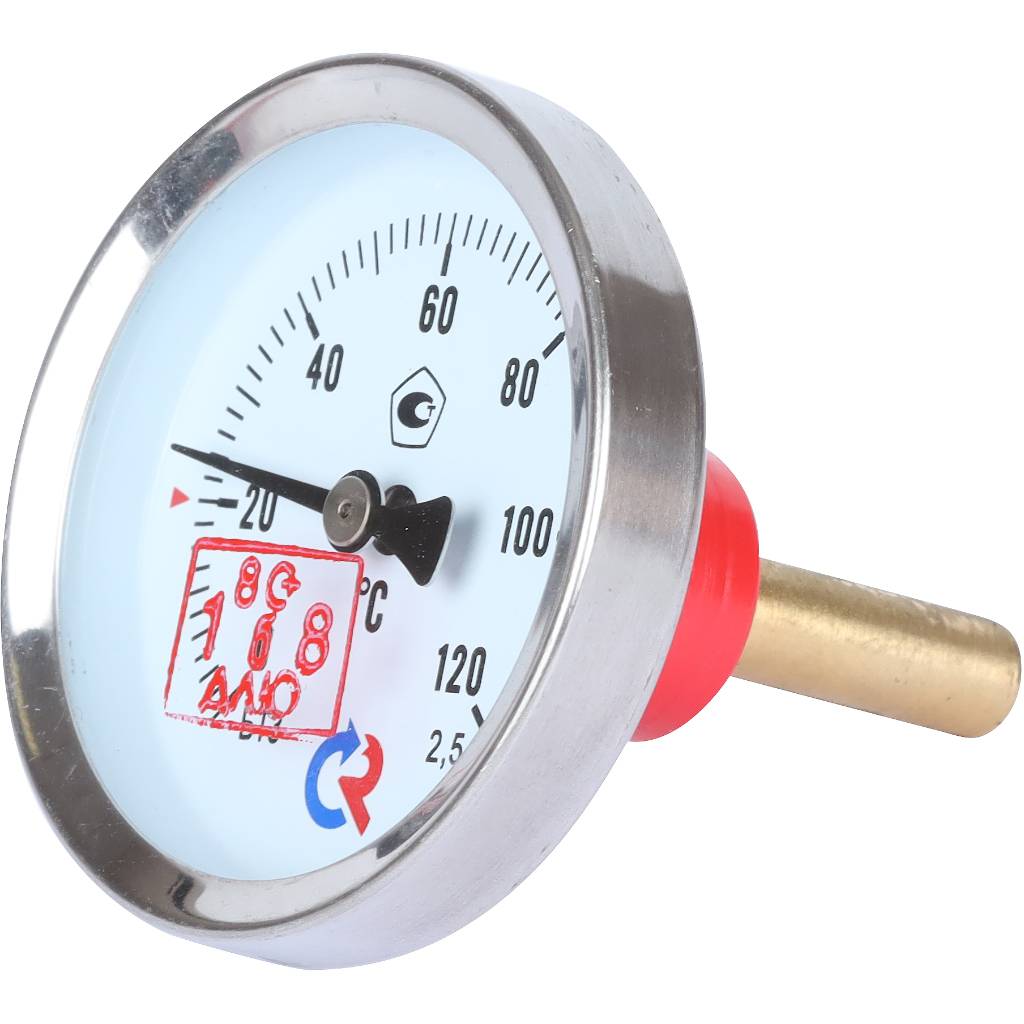 Термометр БТ- 31.211 63/46 (1/2", 0-120'С, 2,5) РОСМА
