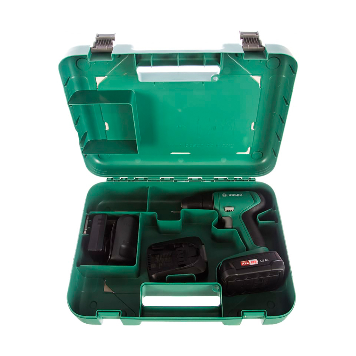 Дрель-шуруповерт аккум. universaldrill 18 + 2 аккумулятора (1) "bosch" 0.603.9c8.005