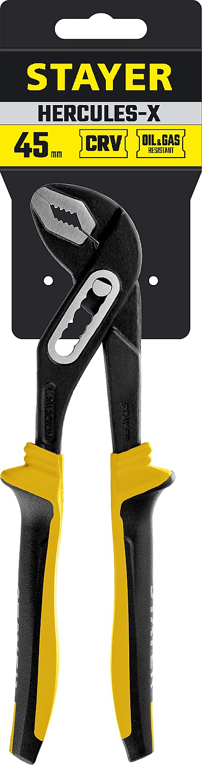 STAYER Hercules-Х, 250 мм, переставные клещи, Professional (2236)