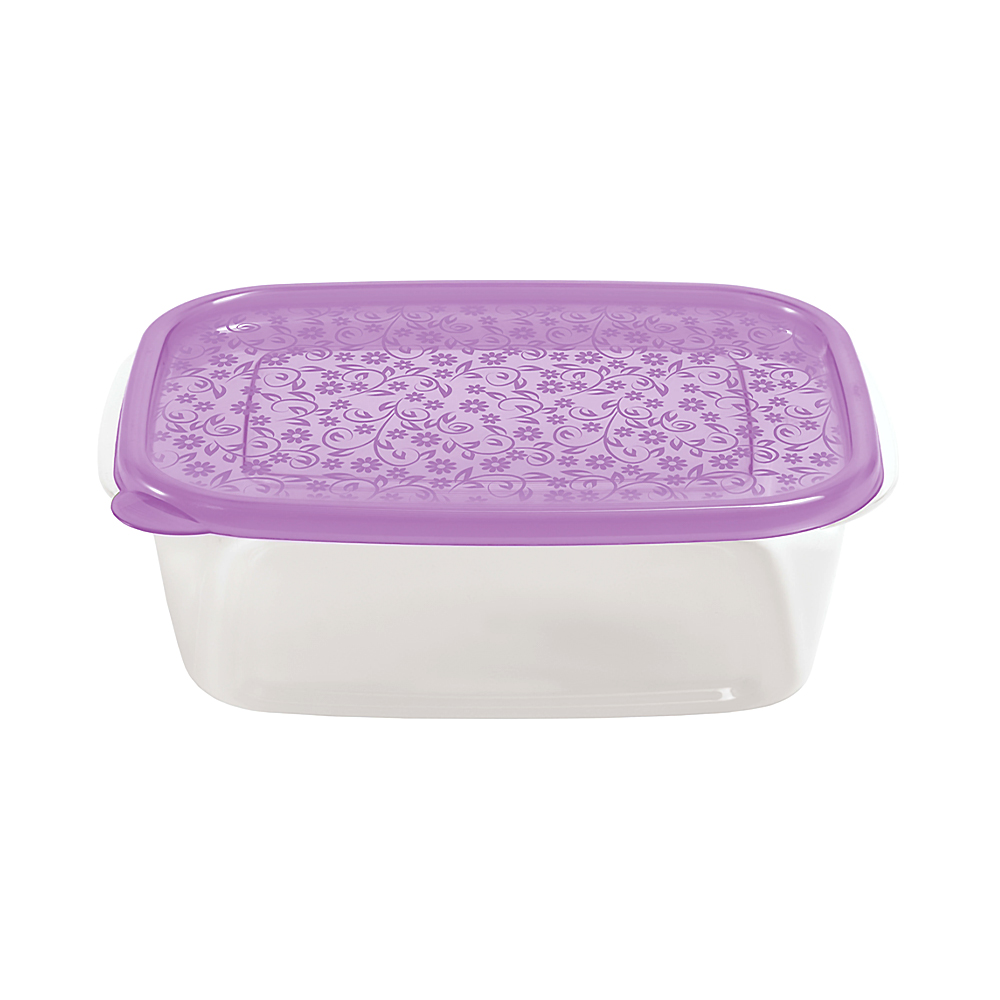 Контейнер "арт-декор" 1,25 л  (1/30) "бытпласт"