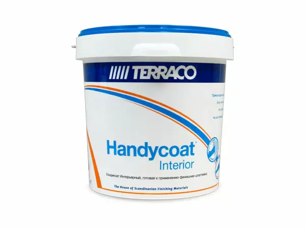 Terraco Handycoat Interior / Террако Хэндикоат готовая финишная шпатлевка для внутренних работ