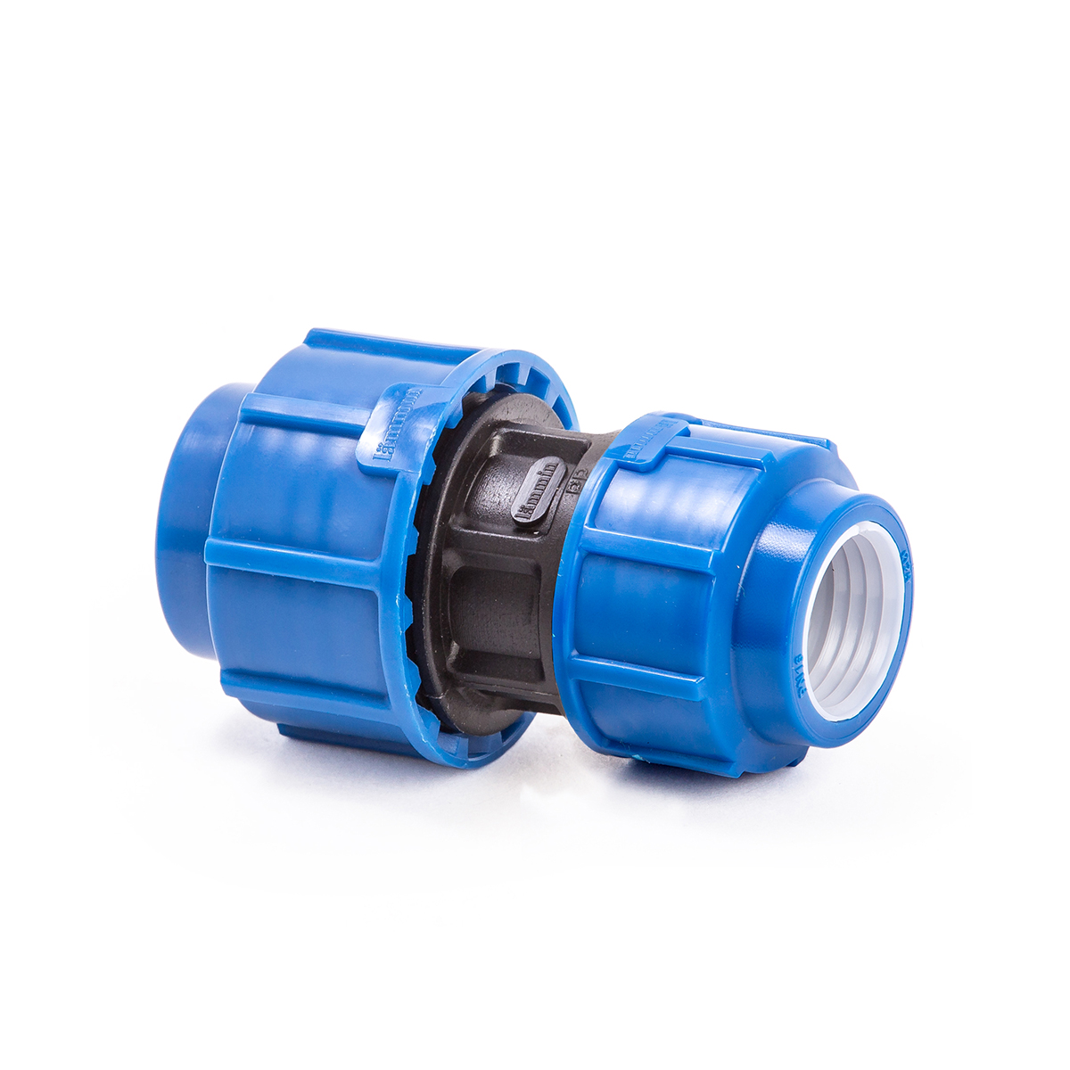 Муфта компрессионная переходная для пнд труб 32 x 25 мм (25/150) "lammin"