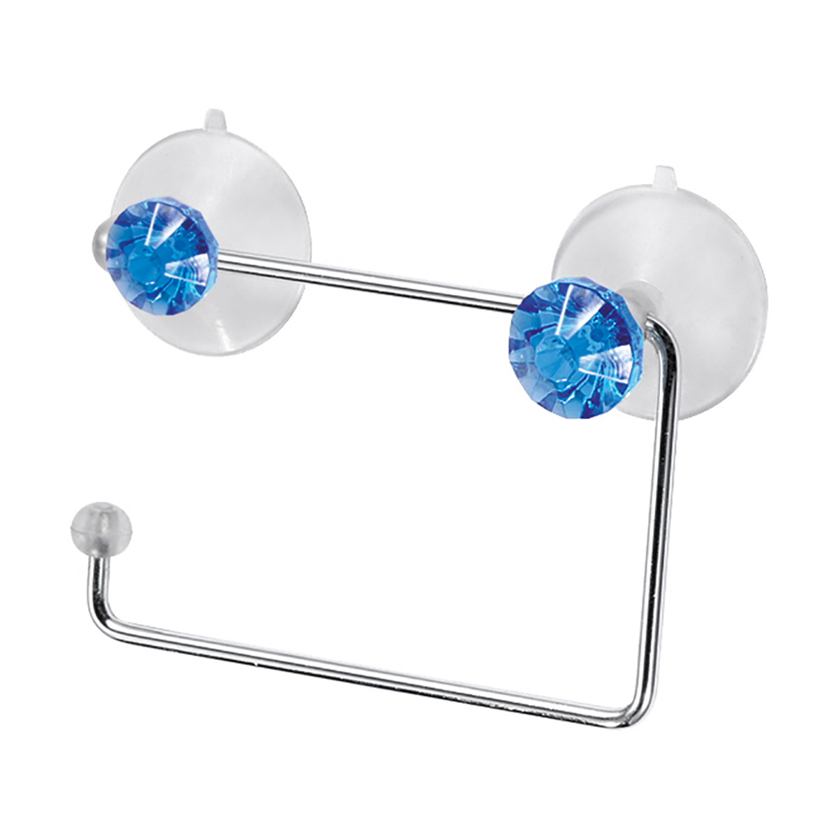 Держатель для туал. бумаги на присосках "бриллиант" (1/20) "рыжий кот" w2022e