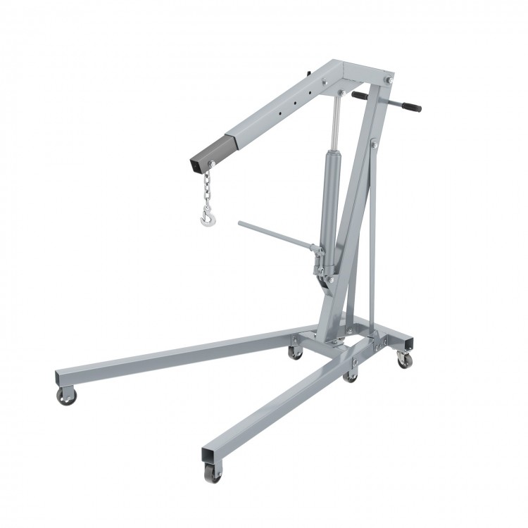 Кран гидравлический, 1 т, H подъема 25-2060 мм, складной (комплект из 2 частей) Matrix (567295)