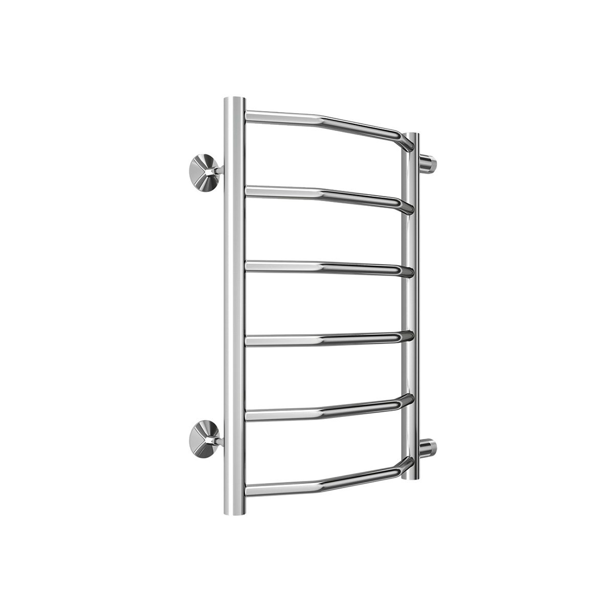 Полотенцесушитель водяной "виктория" п6 400*600 боковое подключ. 500 (хром) "terminus"