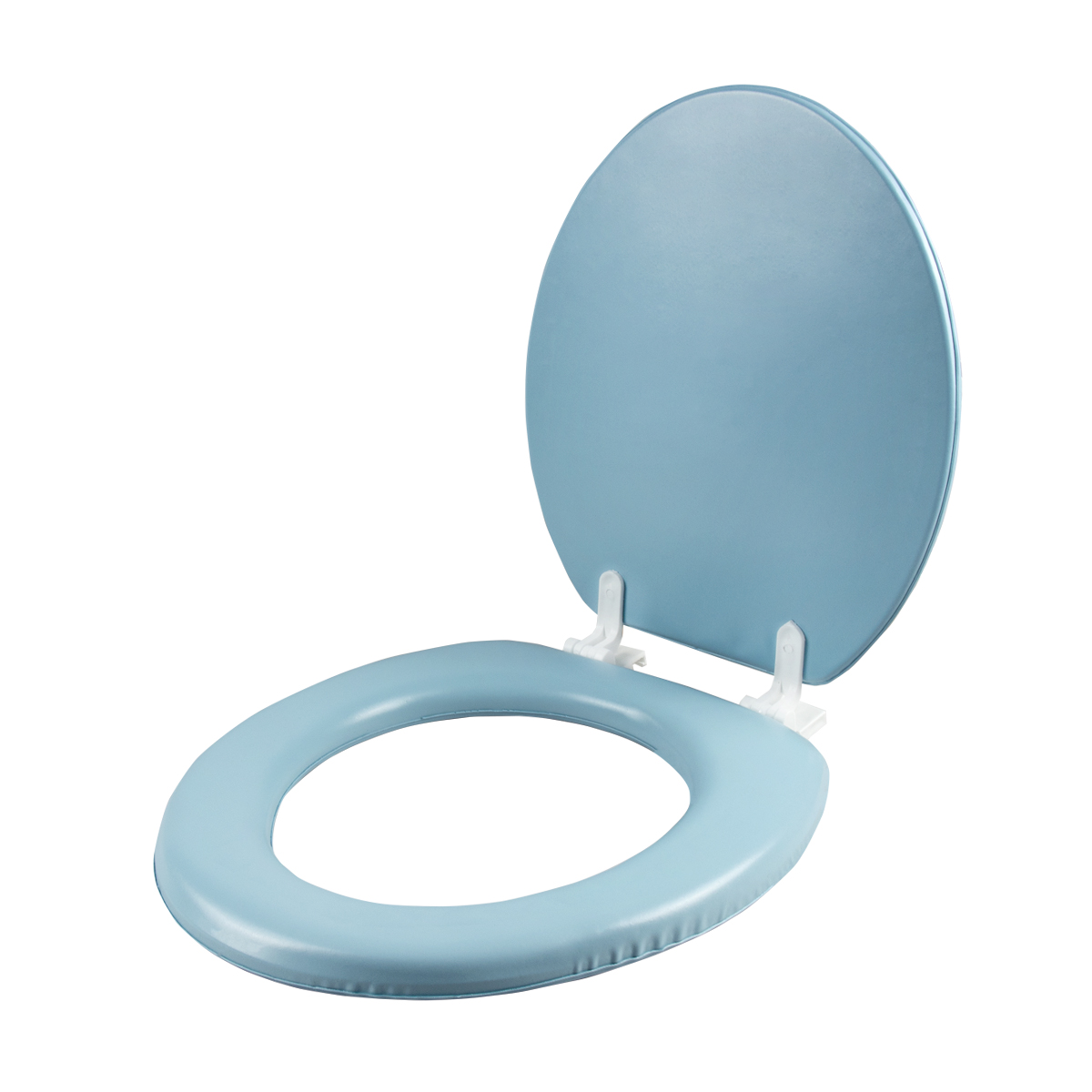 Сиденье для унитаза мягкое голубое (1/17) "мультипласт"