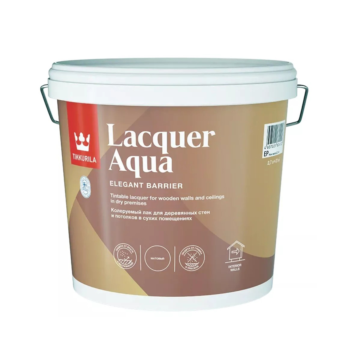 Lacquer Aqua Tikkurila 9л