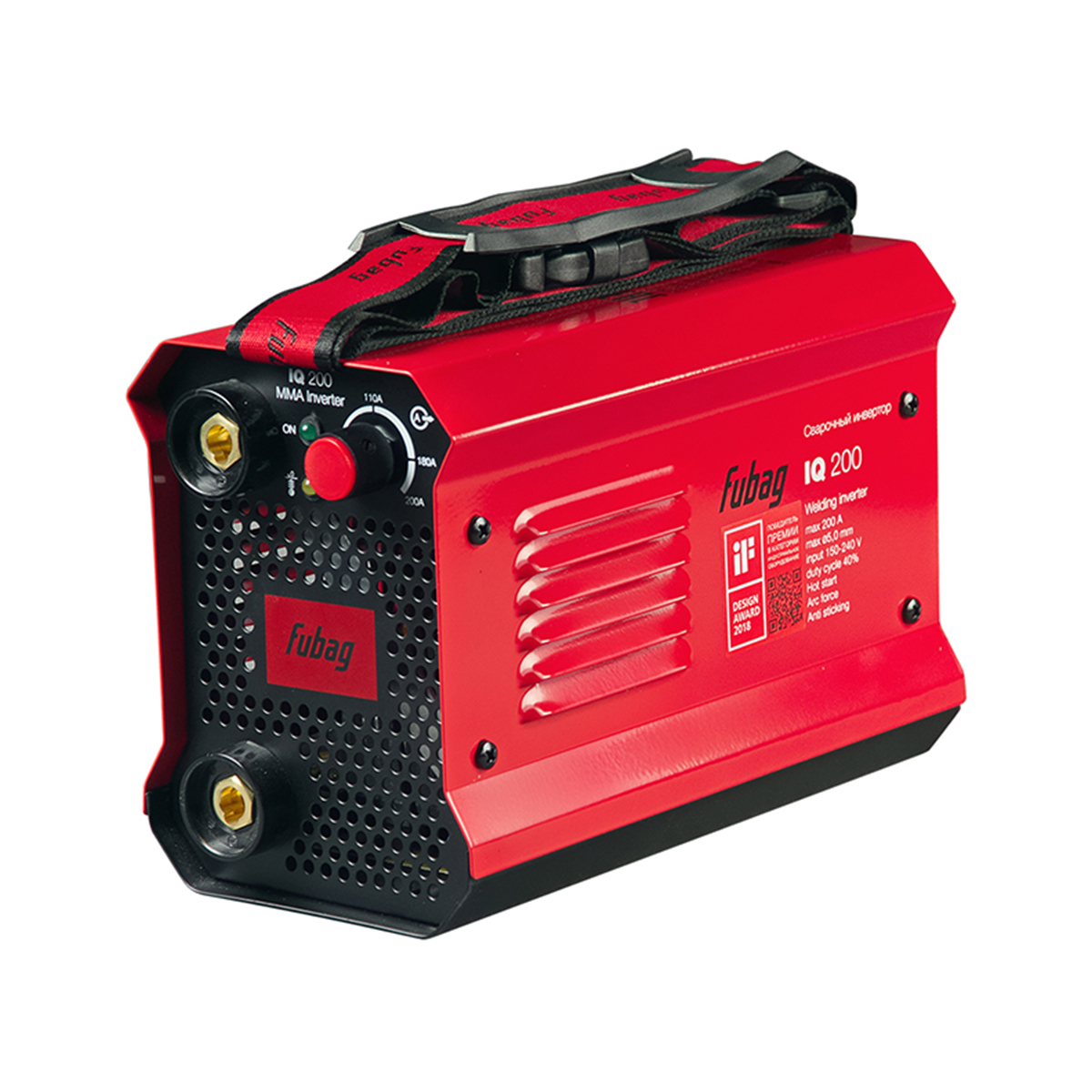 Сварочный аппарат iq 200 mma 7,7 квт (1) "fubag" 38832