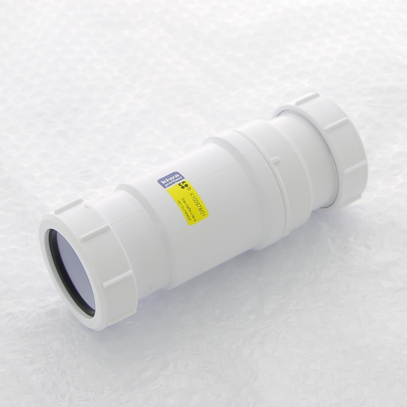 Клапан McALPINE самозакрывающийся сливной ("сухой" сифон), вход/выход 50 мм, компрес., пакет