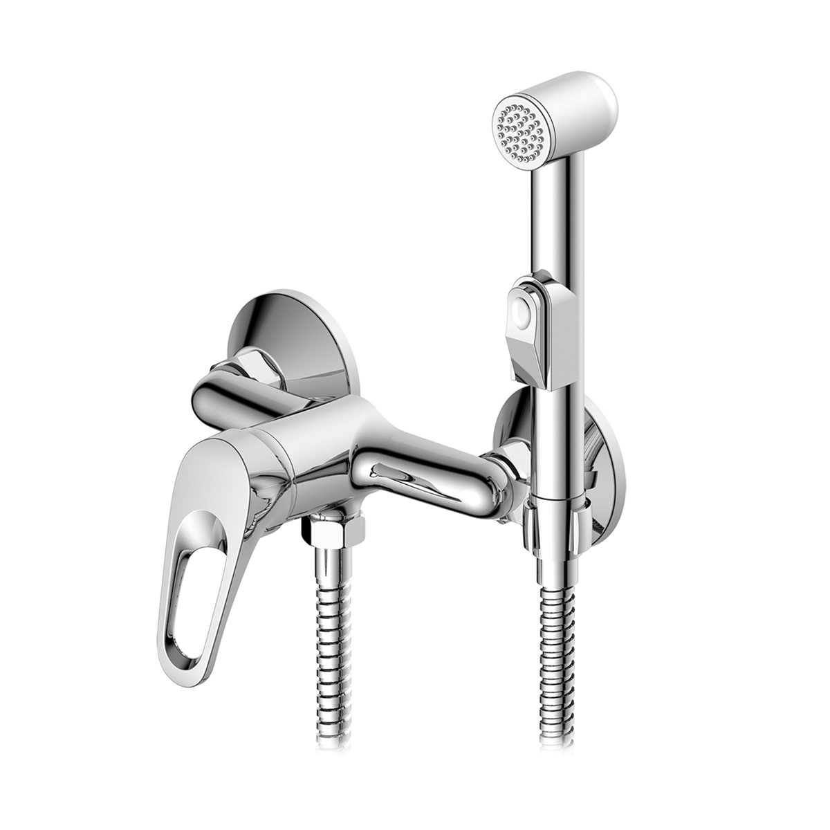 Смеситель с гигиеническим душем dr21058 (1/12) "decoroom"