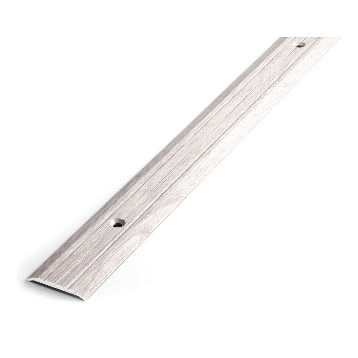 Порог пс-01 ясень белый 1,35 м н=25 мм (6/24)  (пс 01.1350.106)