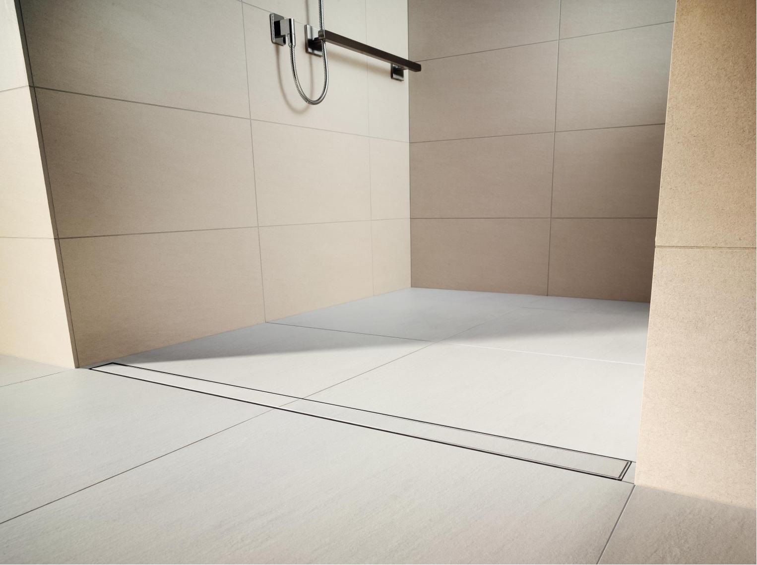 Лоток душевой Advantix VIEGA Visign ER13 1000 мм с решеткой под плитку, нерж.сталь