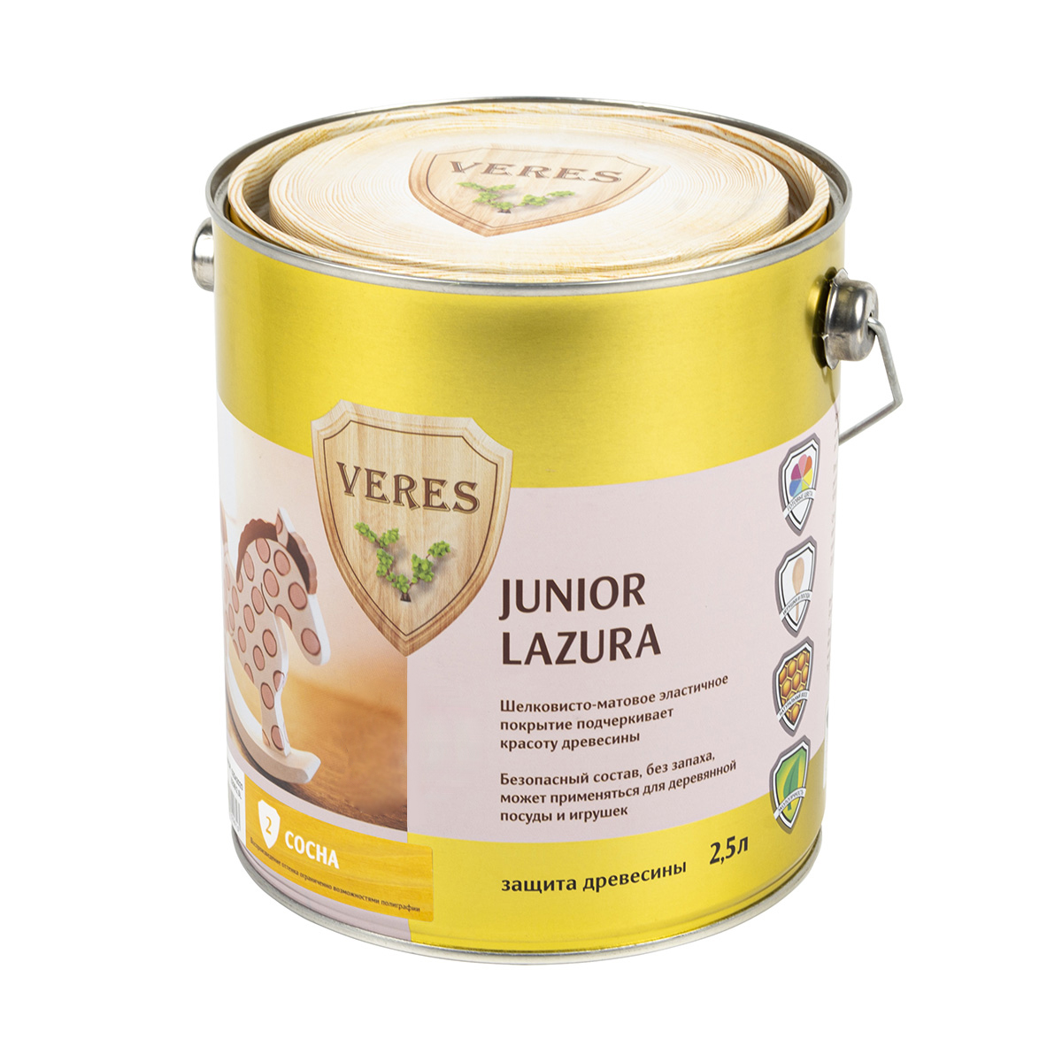 Верес джуниор № 2 сосна 2,5 л (1/4) "veres"