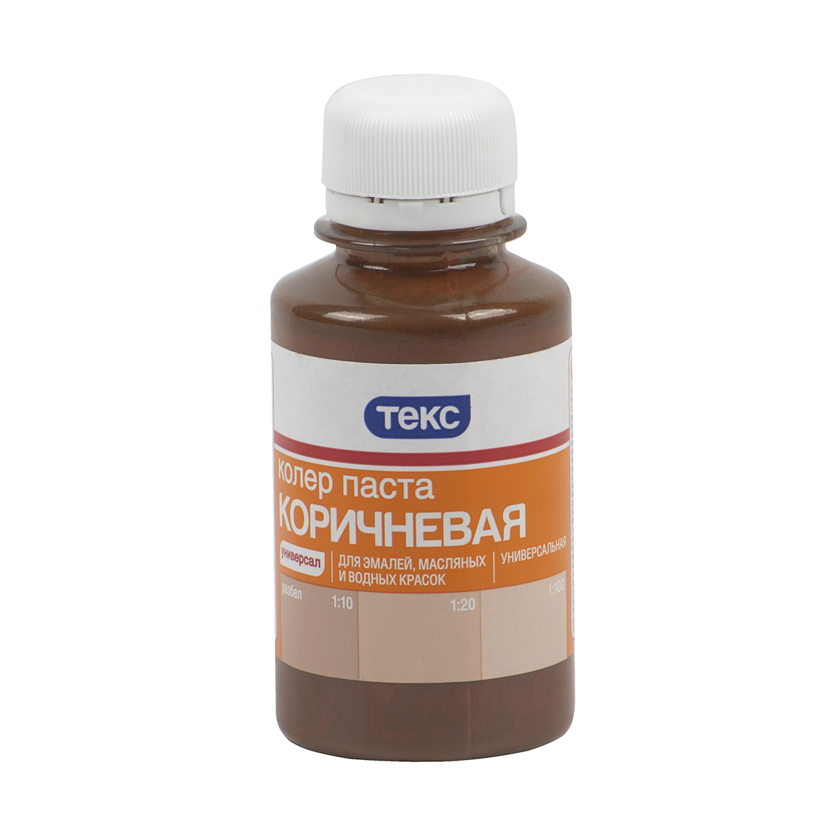 Паста колер. универс. № 13  коричневая   0,1 л (30) текс