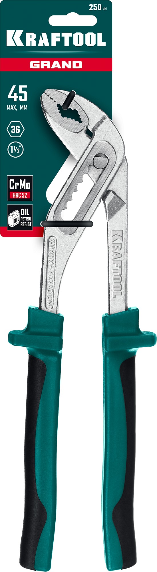 KRAFTOOL Kraft-Max, 250 мм, переставные клещи (22011-10-25)