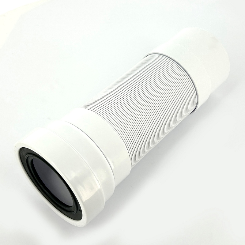 Труба McALPINE фановая L=330-850 мм гофр., вход 97-107 мм, выход 110 мм