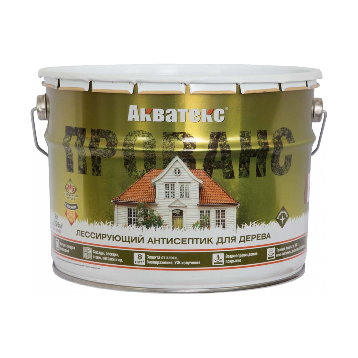 Акватекс -прованс  белый  9 л (1) "рогнеда"