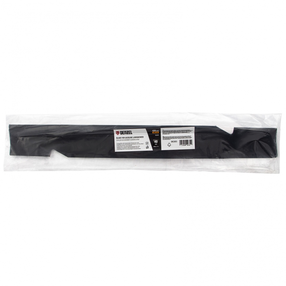Нож для бензиновой газонокосилки LMB-420, 42 см Denzel (96383)