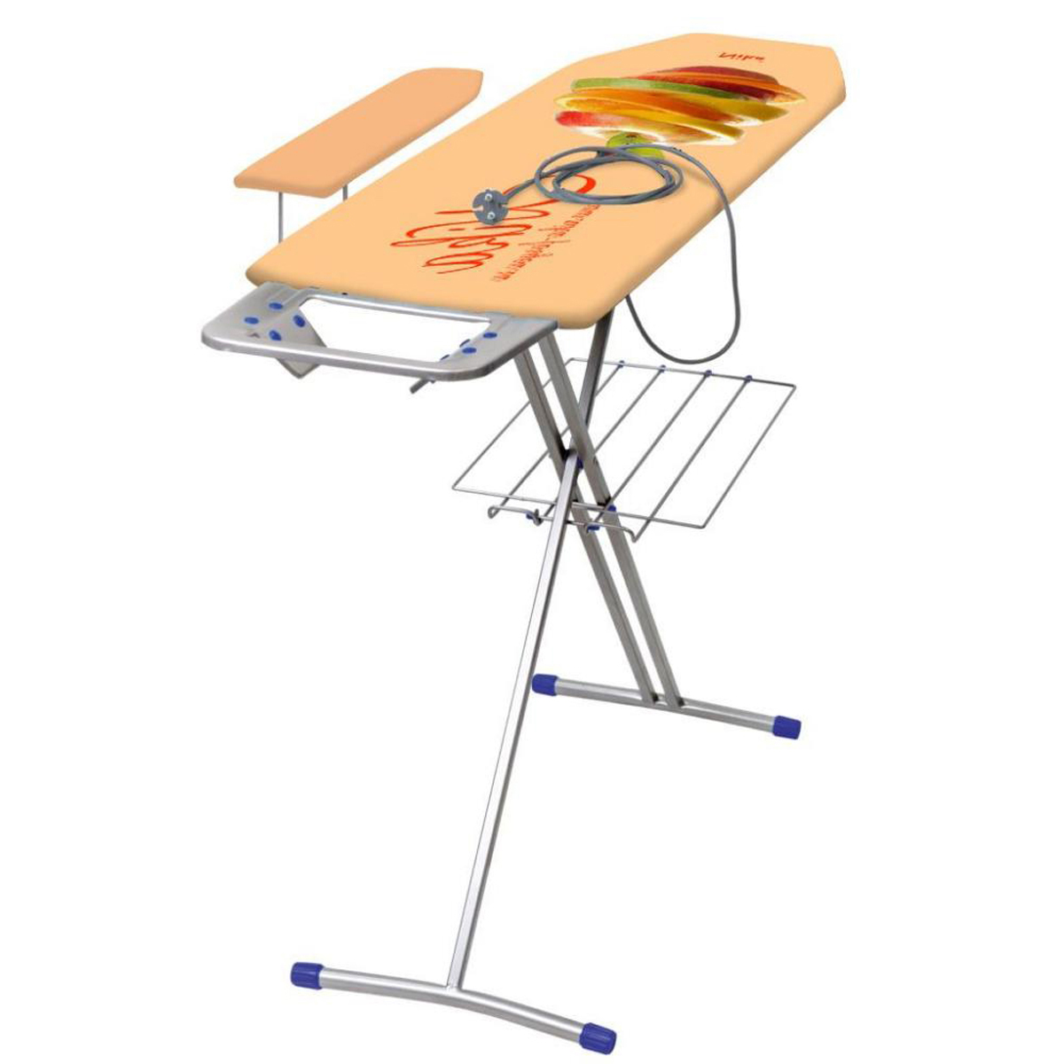 Доска гладильная "ника  3+" 122,5 х 34,5 см (1/3)  фанера  "ника"