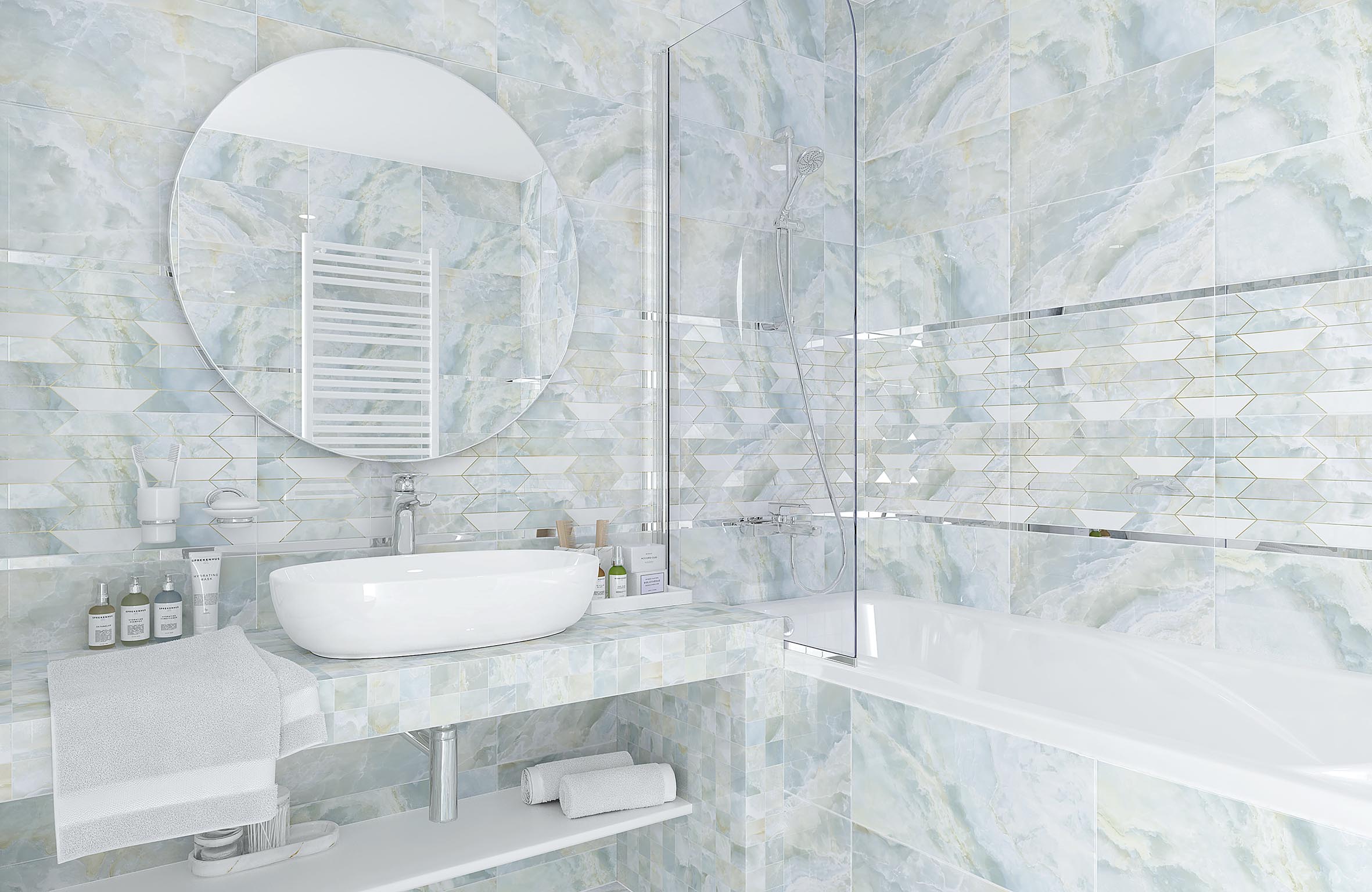 Sky голубой 25x50