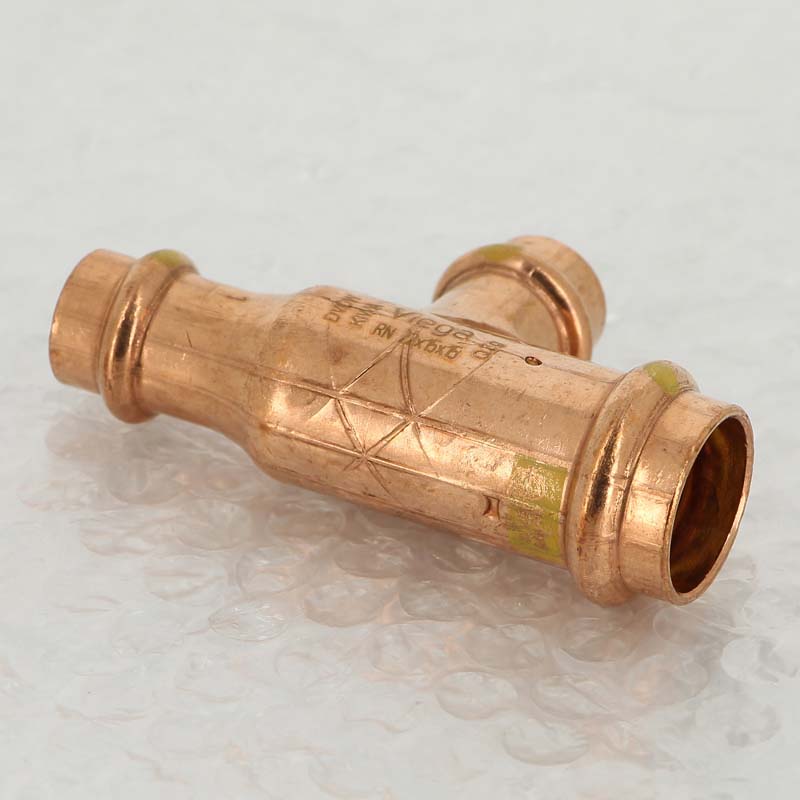 Тройник пресс медь Profipress G VIEGA 22 х 15 х 15