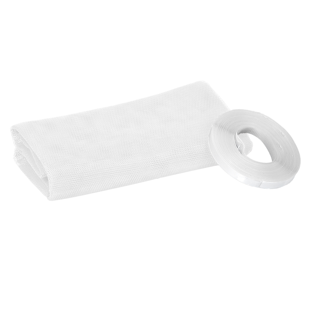 Сетка москитная 1,3*1,5 м + крепежная лента (1/20) "help" 80002