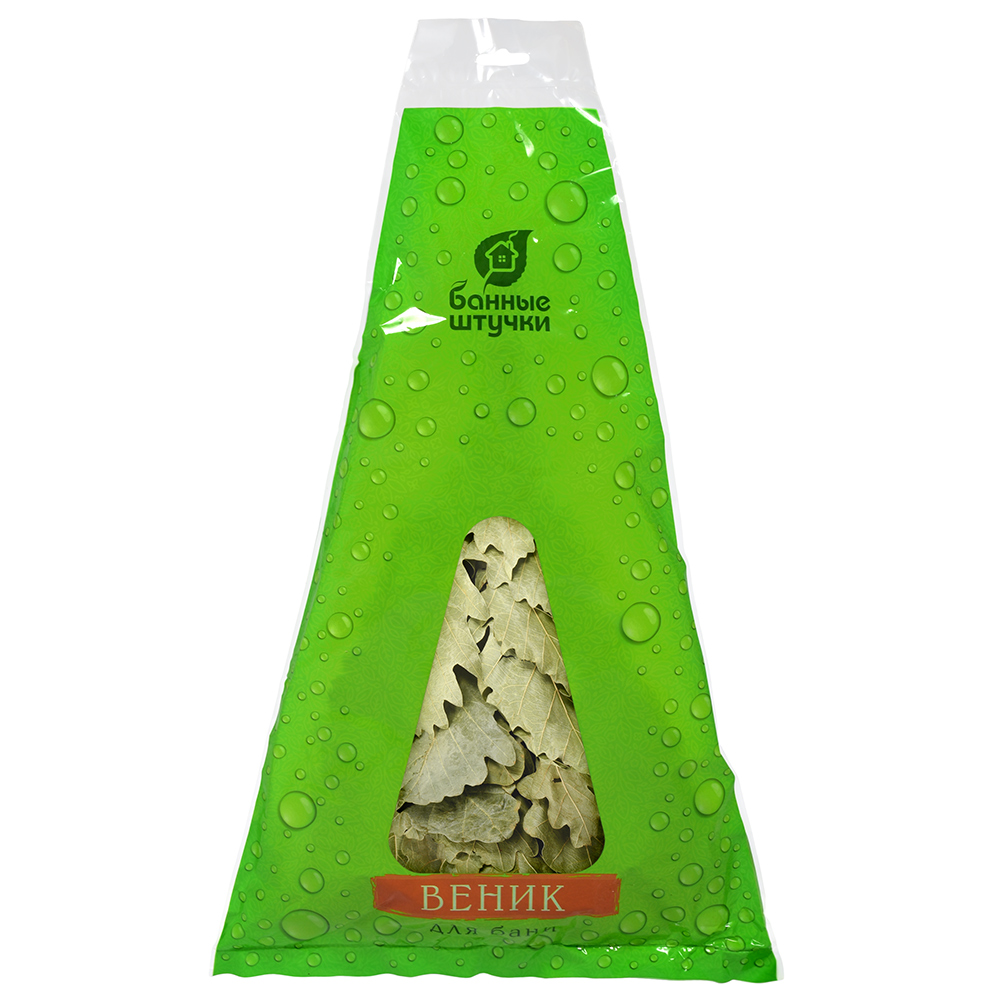 Веник для бани и сауны дубовый с донником (1/25) "банные штучки" 32705