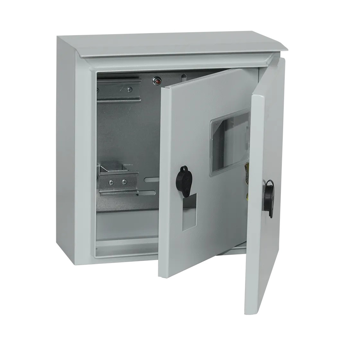 Щиток учетно-распределит. навесной "titan" щу 1/1-1 у1 ip66, металл. 310*300*150 мм (1) "iek"