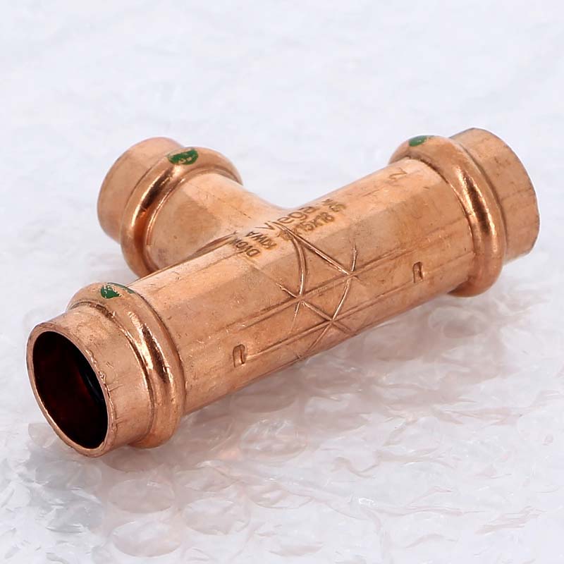 Тройник пресс медный Profipress VIEGA 18x15x18