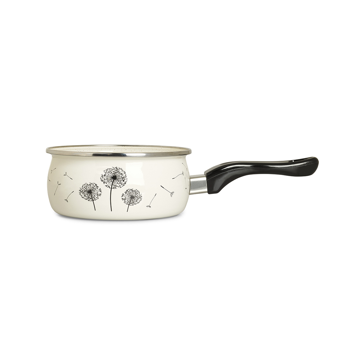 Ковш эмалиров. "одуванчик" 1,6 л, 16 см (1/6) "metrot"