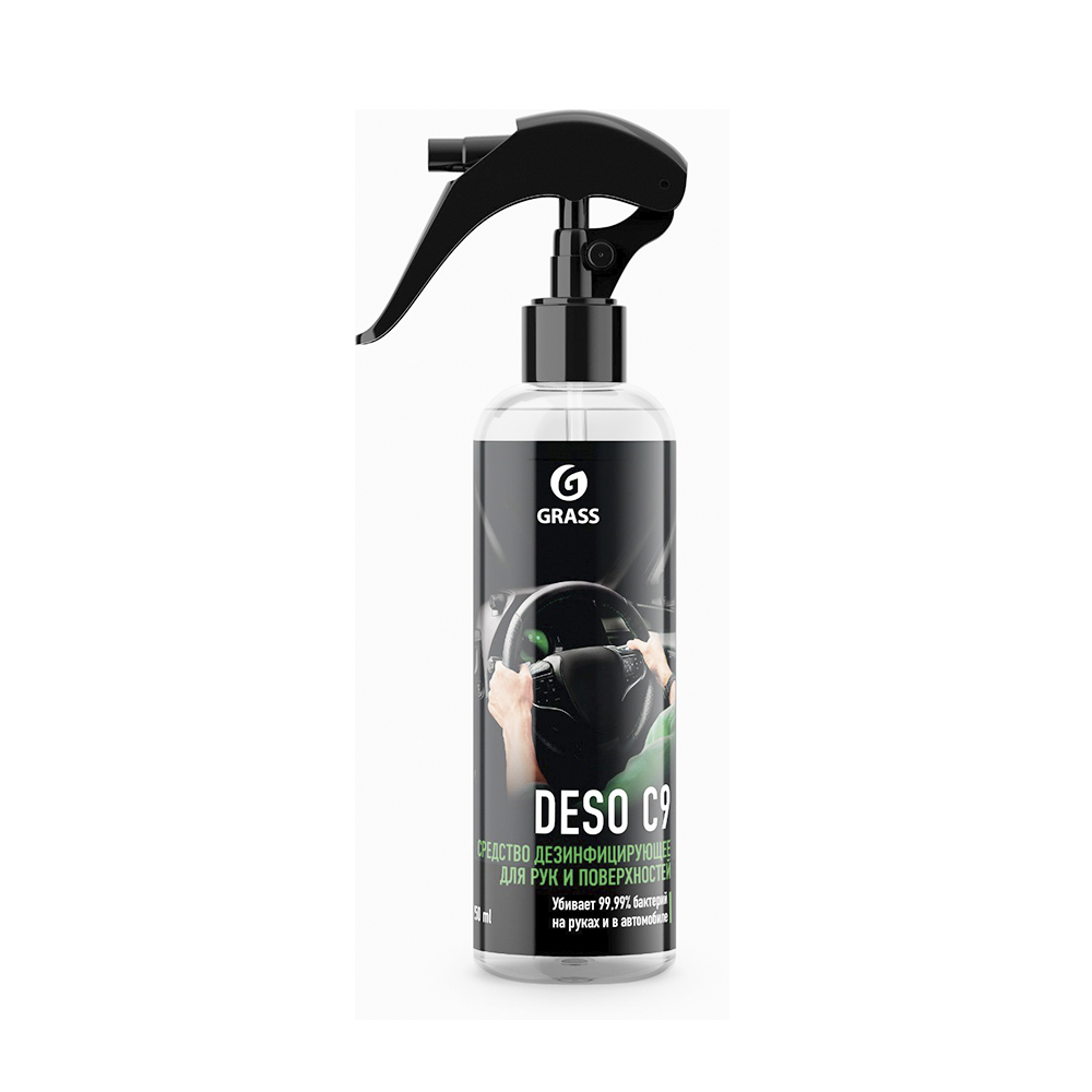 Средство дезинфиц. "deso c9" для рук и поверхностей 250 мл (1/8)  "grass"