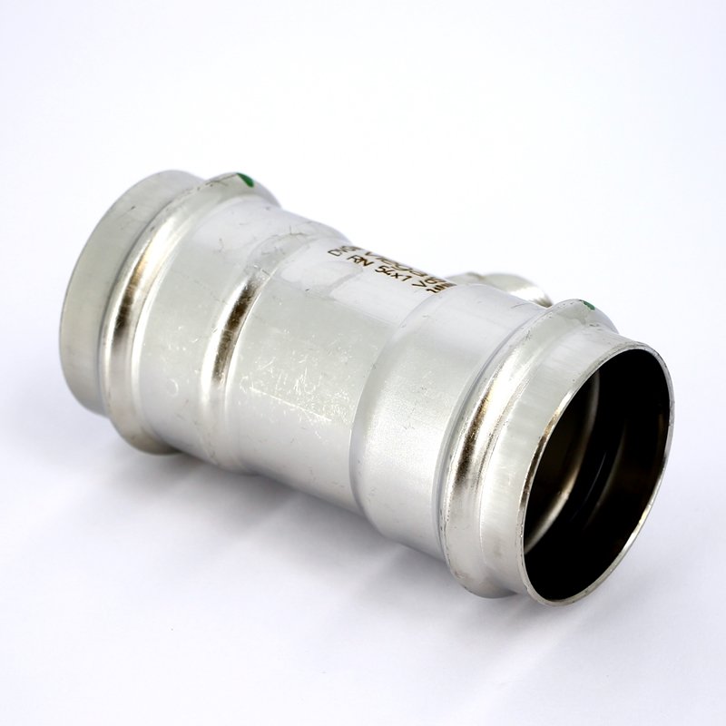 Тройник пресс-Н 54х1"х54 нержавеющая сталь Sanpress Inox VIEGA