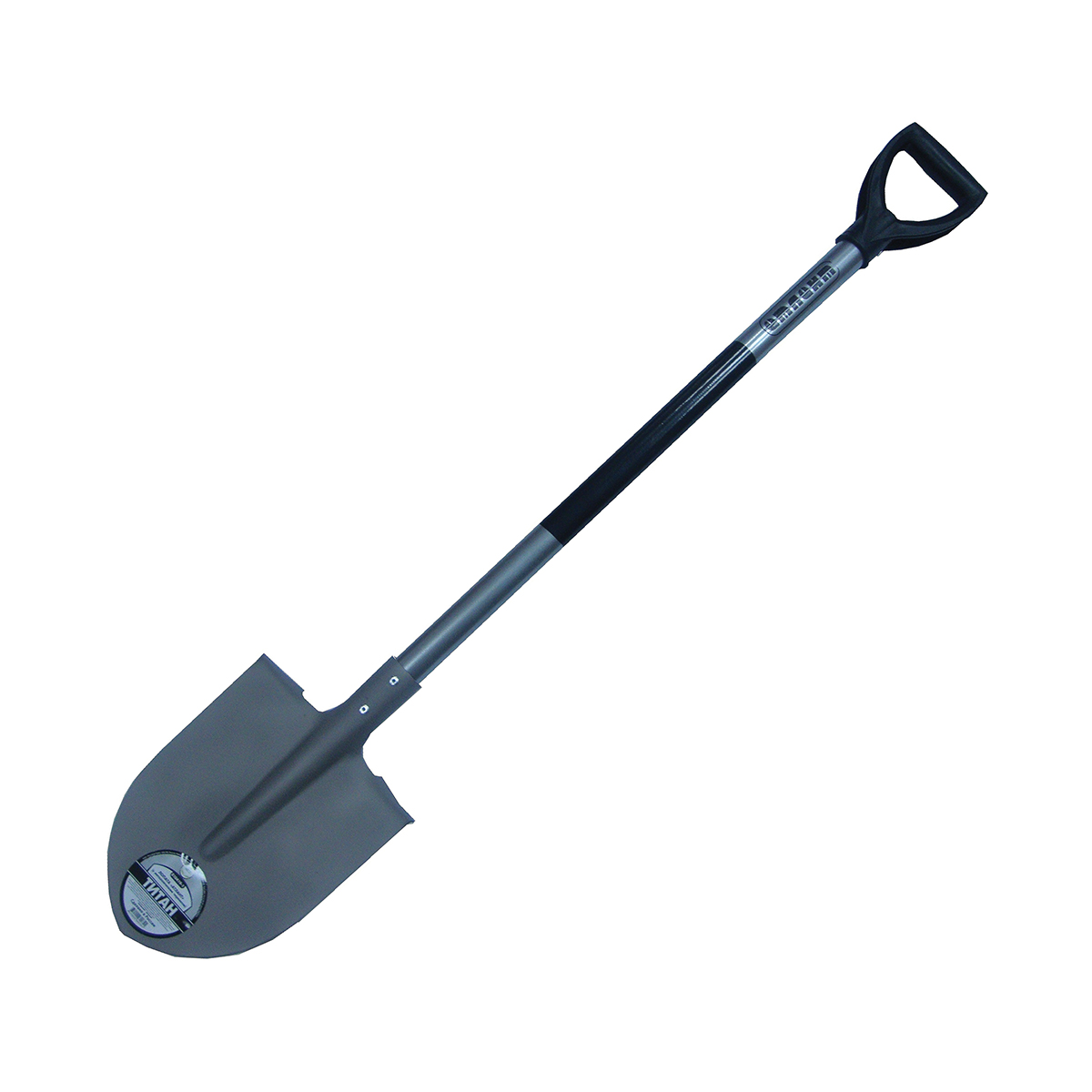 Лопата штыковая титановая Инструм-Агро Атлант, с металлическим черенком и ручкой, 117 см