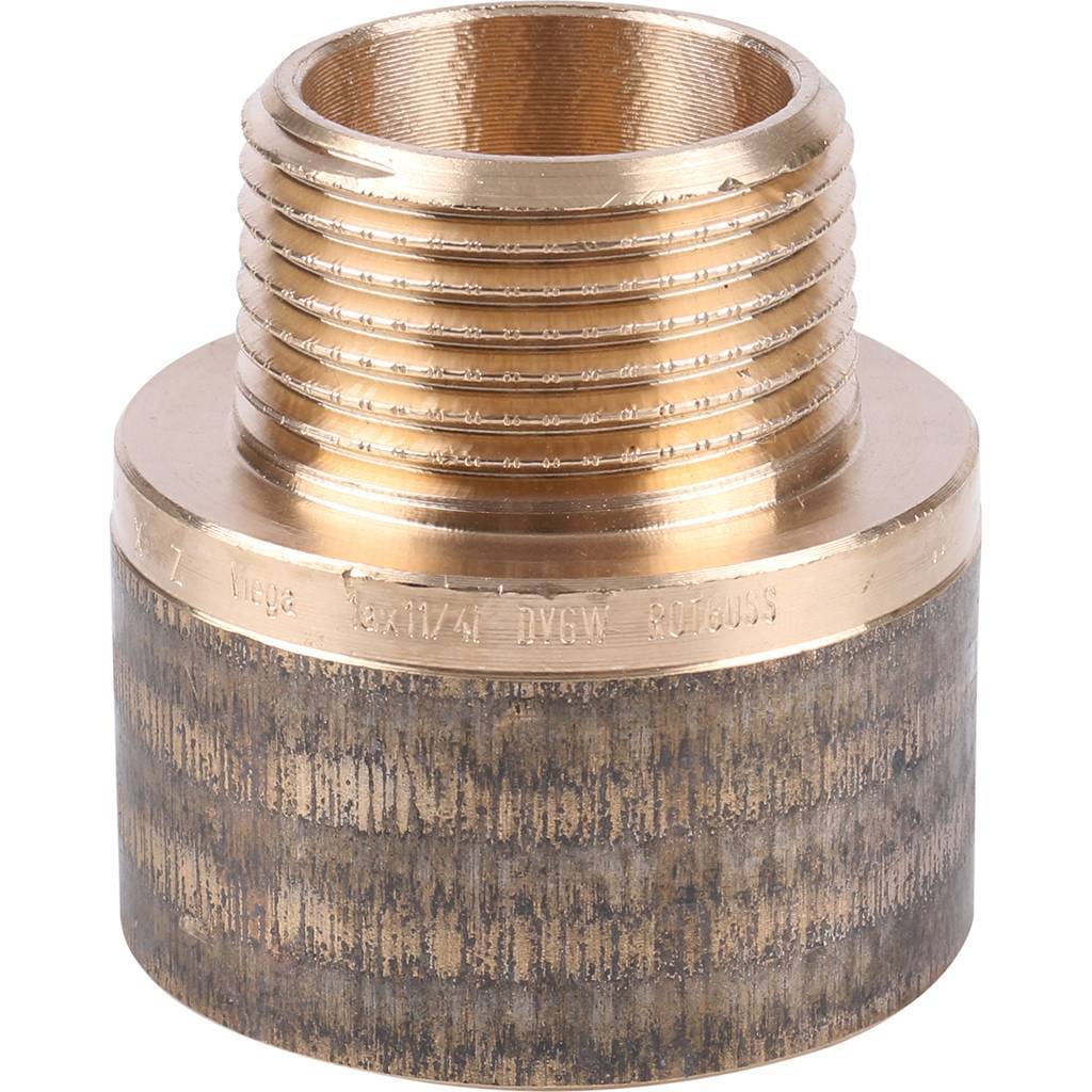 Переходник резьбовой 1" x 1"1/4 ВН бронза VIEGA (359348)