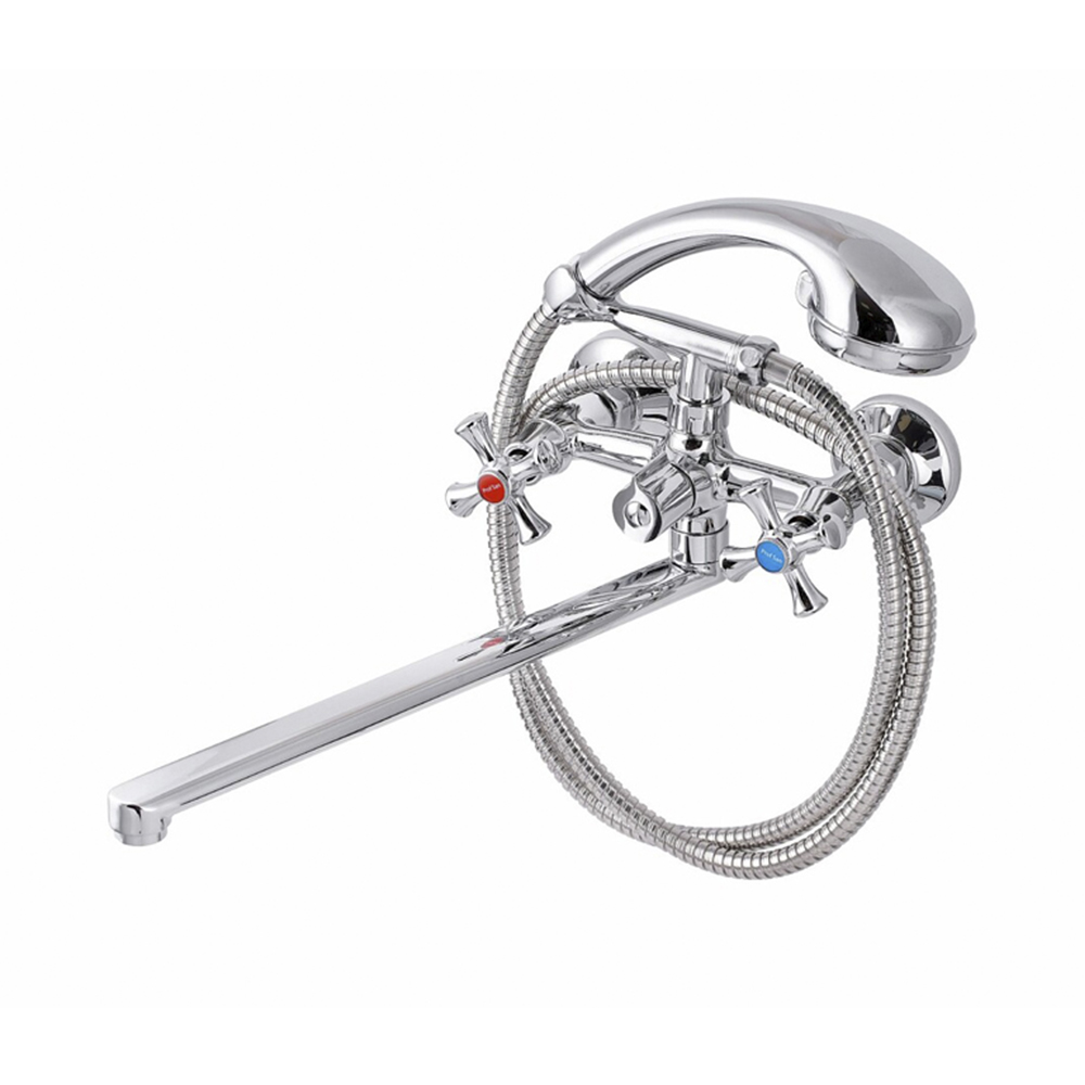 Смеситель для ванн псм-159-ек/75 длинный излив (1/10) "профсан"