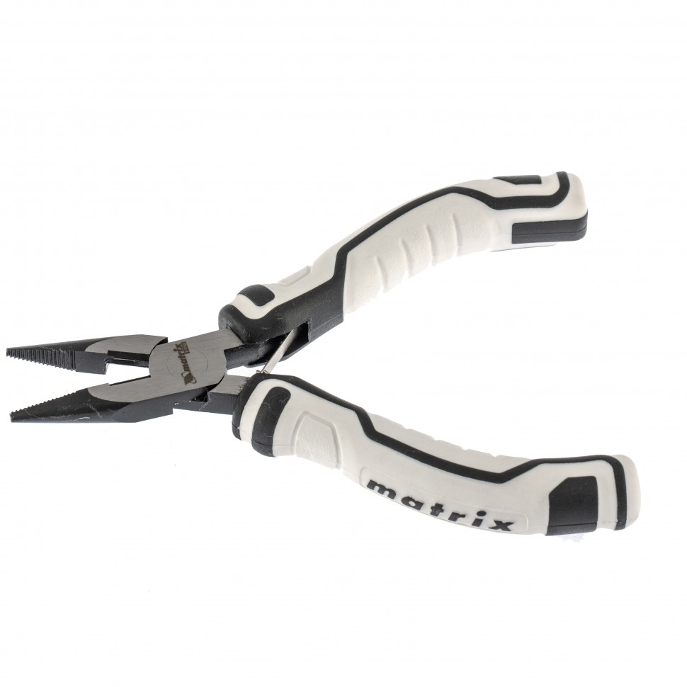 Длинногубцы Mini, 125 мм, прямые, авторазжим, Pro Matrix (17830)