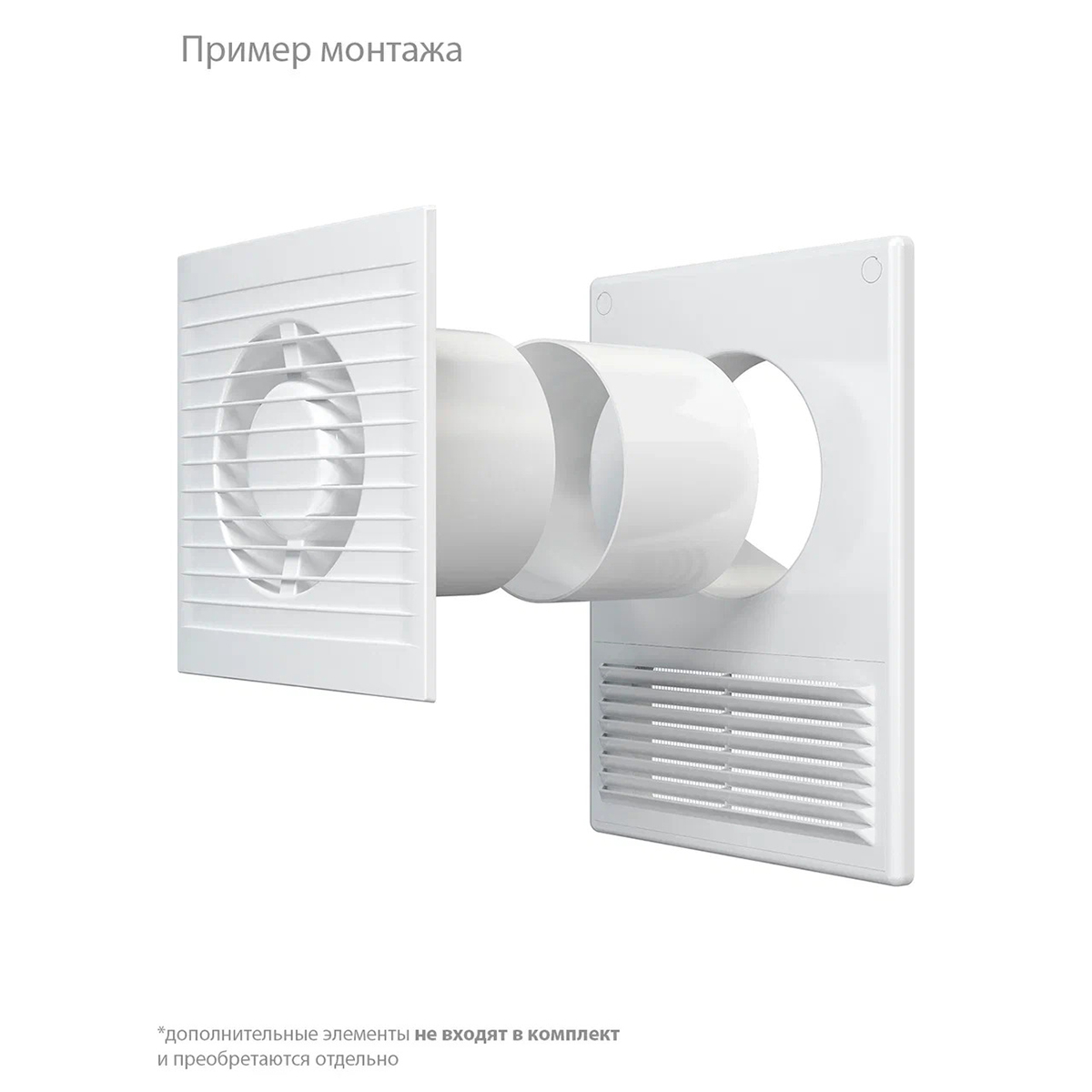 Площадка торцевая разъемная 185 х 254 мм с решеткой и фланцем d100 пласт. (1/20) "эра" 1825ру10ф