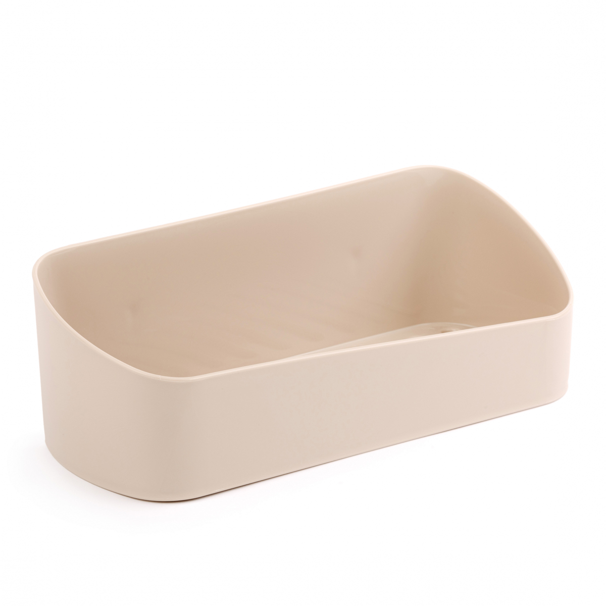 Полка для ванной на скотче (бежевая) (1/12) "альтернатива" м8533