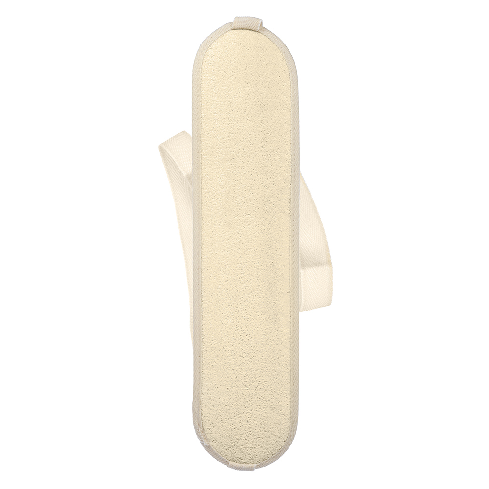 Мочалка из люфы лента овальная 38*9 см (1/30) "банные штучки" 40056